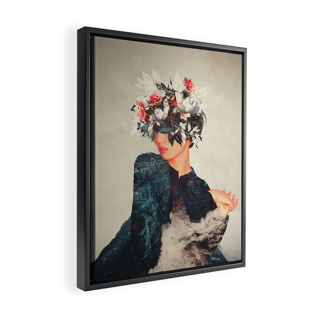Kumiko Framed Canvas Print Gallery Image 2