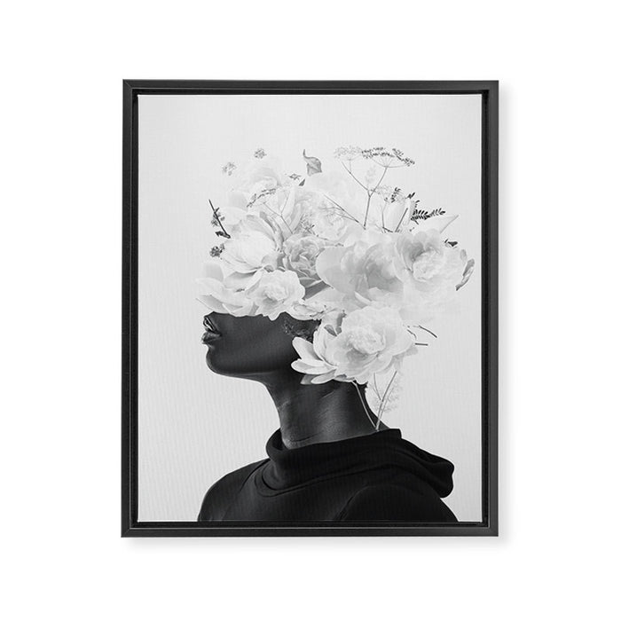 Leaden Blossom Framed Canvas Print Gallery Image 1