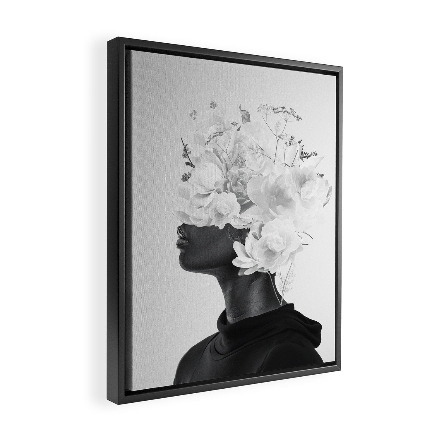 Leaden Blossom Framed Canvas Print Gallery Image 2