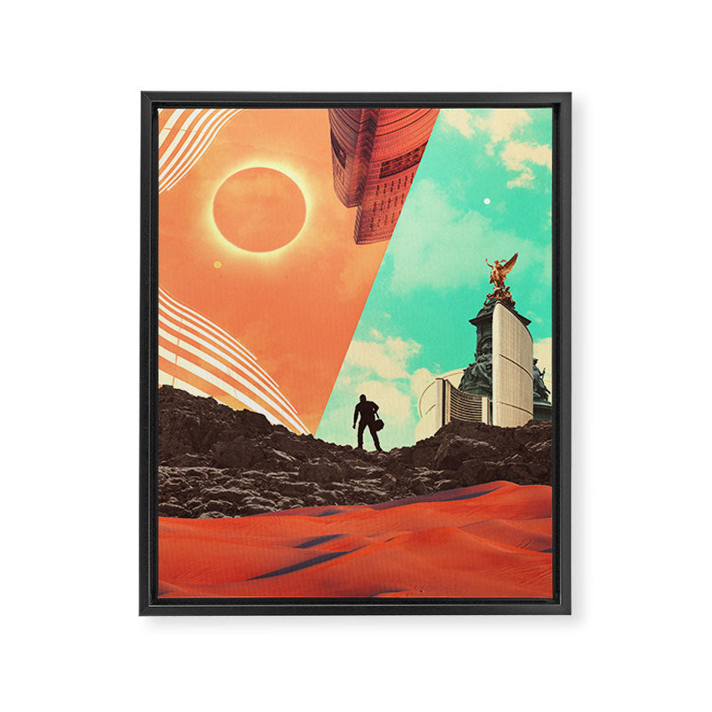Leaving the Void Framed Canvas Print Gallery Image 8