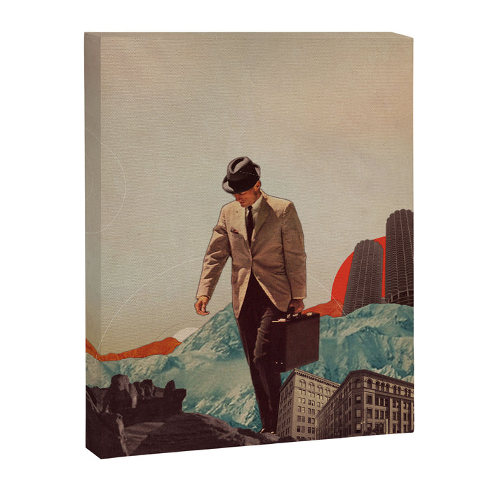 Leaving Their Cities Behind Canvas Print Gallery Image 1