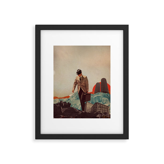 Leaving Their Cities Behind Framed Art Print Gallery Image 1