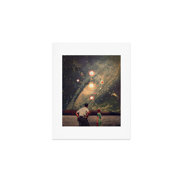 Light Explosions In Our Sky Art Print Gallery Image 1