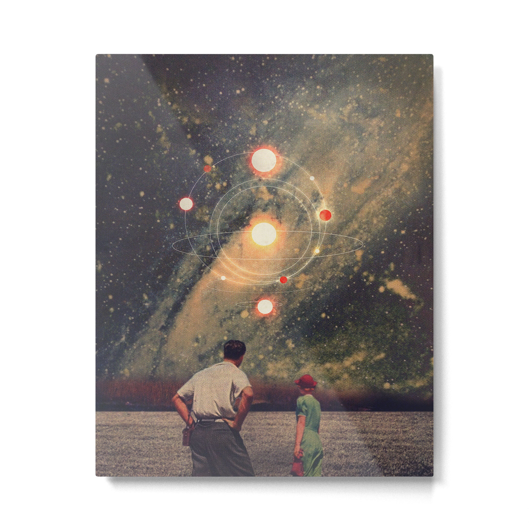 Light Explosions In Our Sky Metal Print Gallery Image 4
