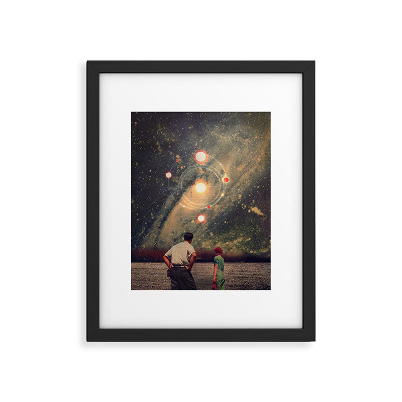 Light Explosions In Our Sky Framed Art Print Gallery Image 4