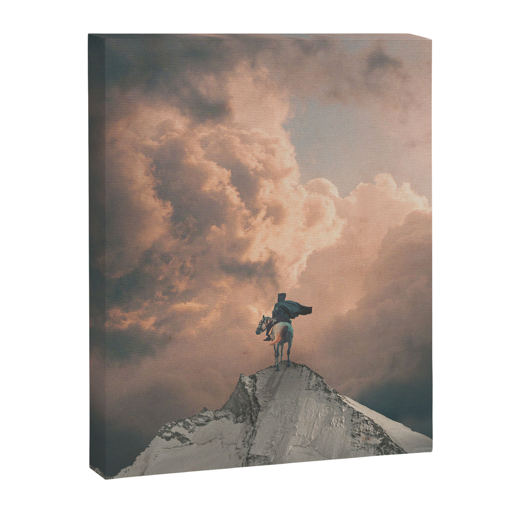 Lone Wayfarer Canvas Print Gallery Image 6