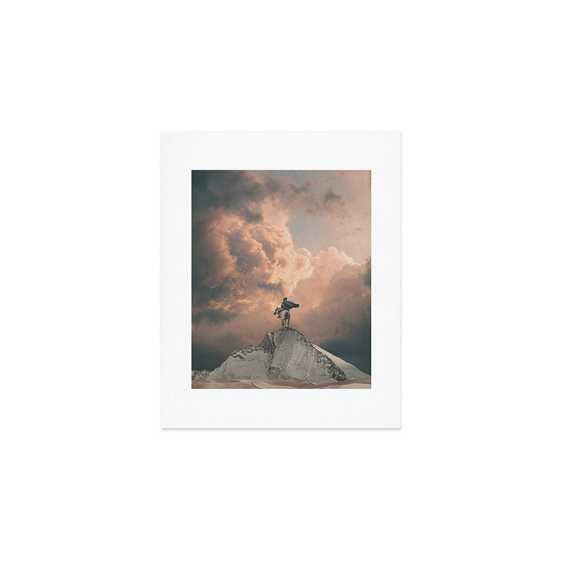 Lone Wayfarer Art Print Gallery Image 1
