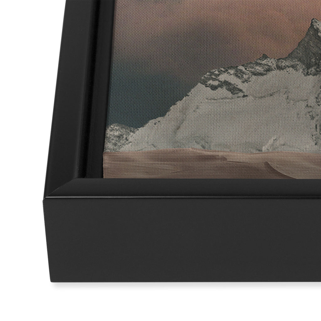 Lone Wayfarer Framed Canvas Print Gallery Image 3