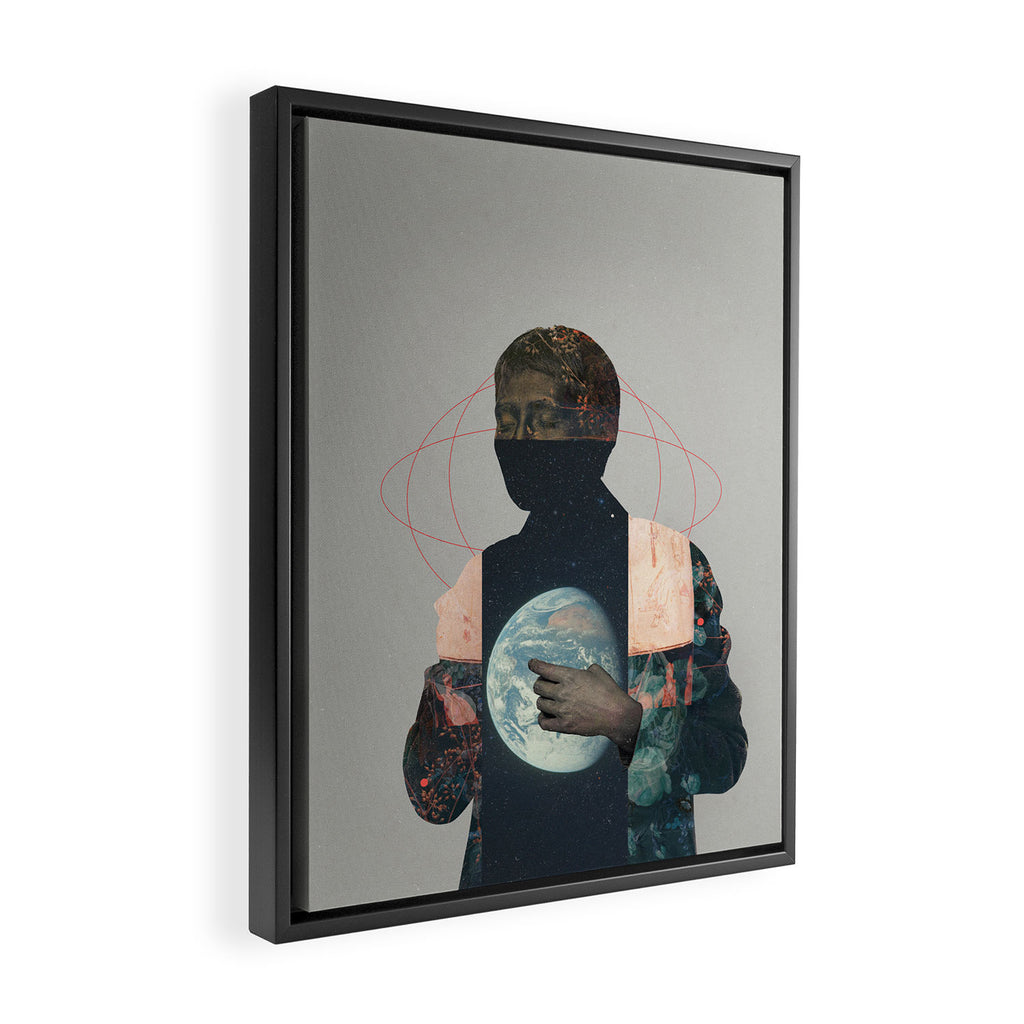 Loner Framed Canvas Print Gallery Image 2