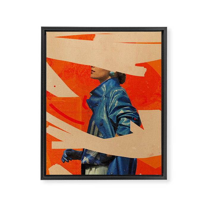 Longing for the Past Framed Canvas Print Gallery Image 1