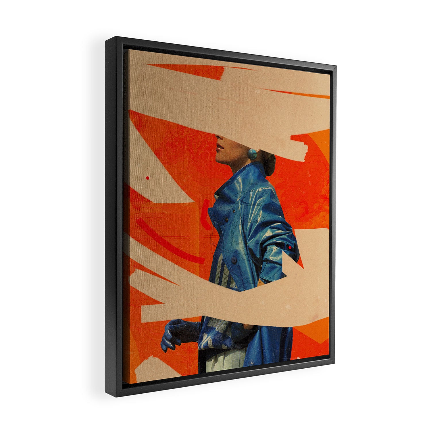 Longing for the Past Framed Canvas Print Gallery Image 2