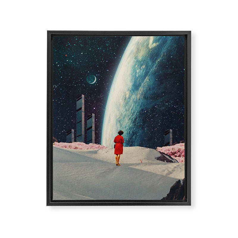 Looking forward to Hearing from You Framed Canvas Print Gallery Image 6