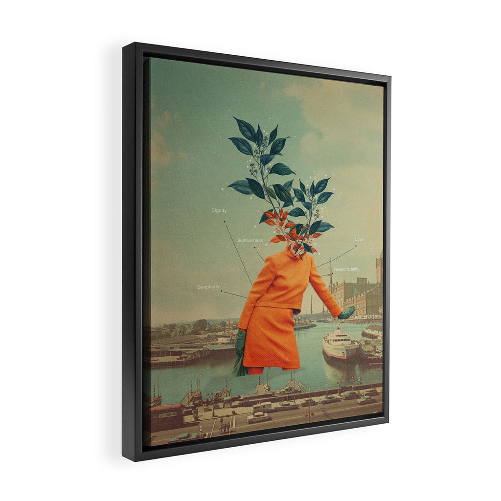 Love and Dignity Framed Canvas Print Gallery Image 2