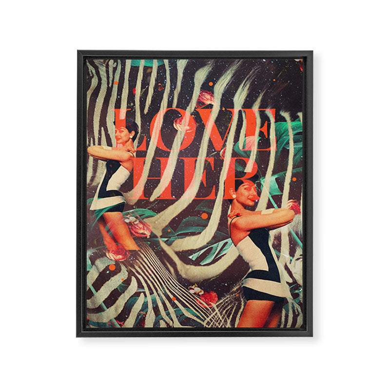 Love Her Framed Canvas Print Gallery Image 6