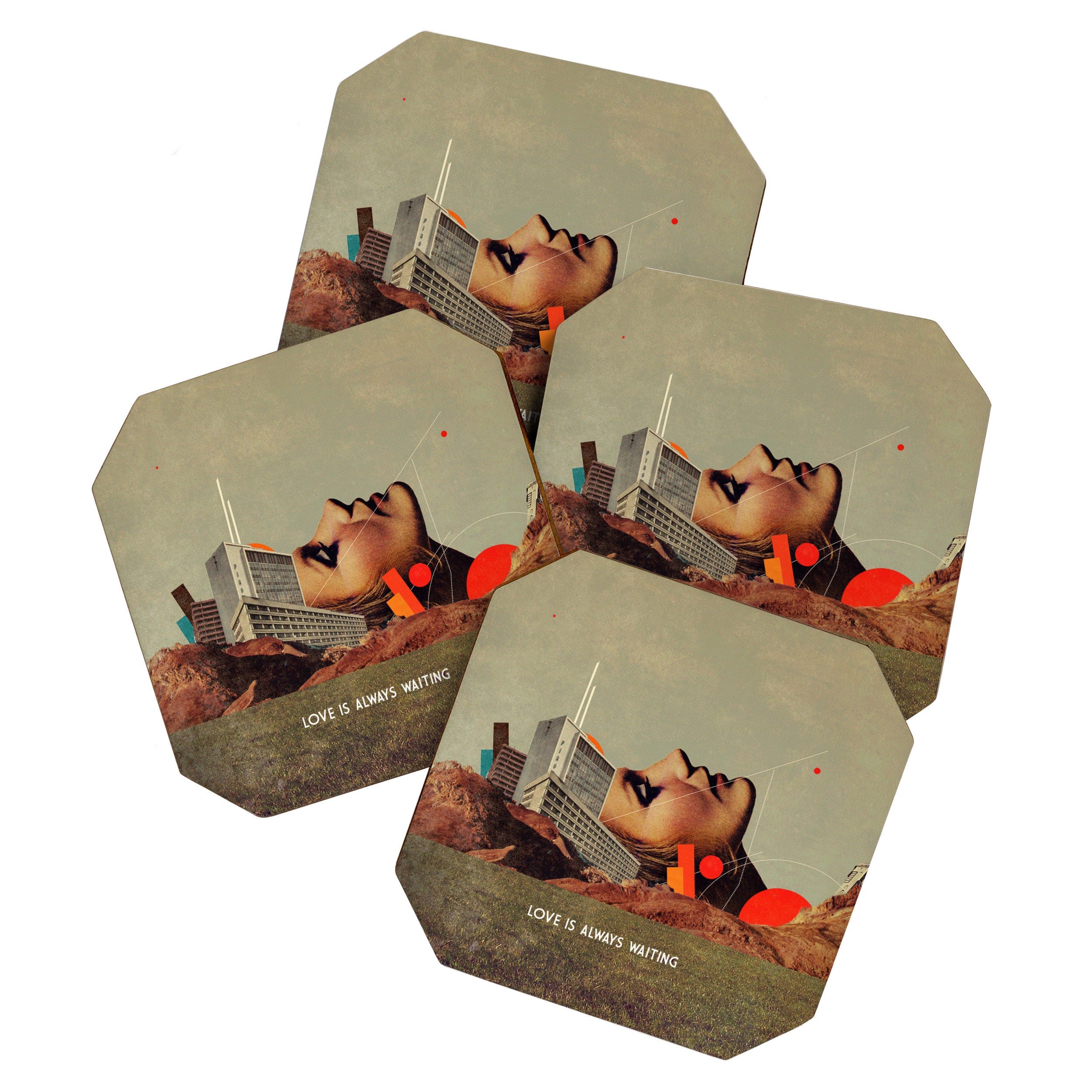 Love Is Always Waiting Coaster Gallery Image 1