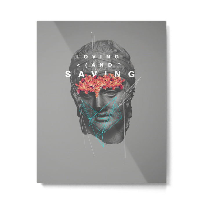 Loving & Saving Metal Print Gallery Image 1