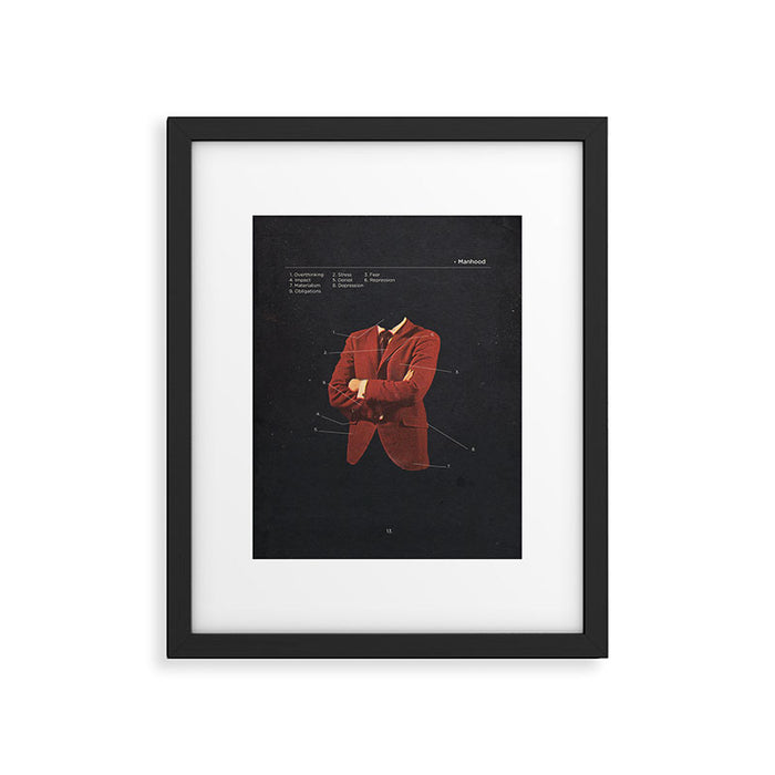 Manhood Framed Art Print Gallery Image 1