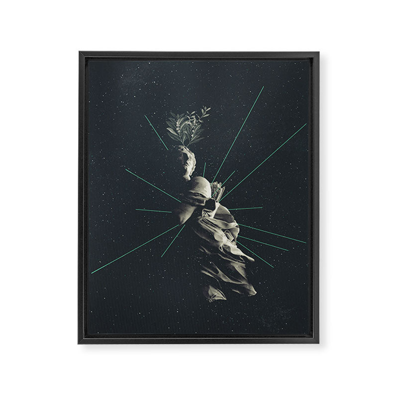 Marbled Dignity Framed Canvas Print Gallery Image 6