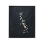 Marbled Dignity Framed Canvas Print Gallery Image 6