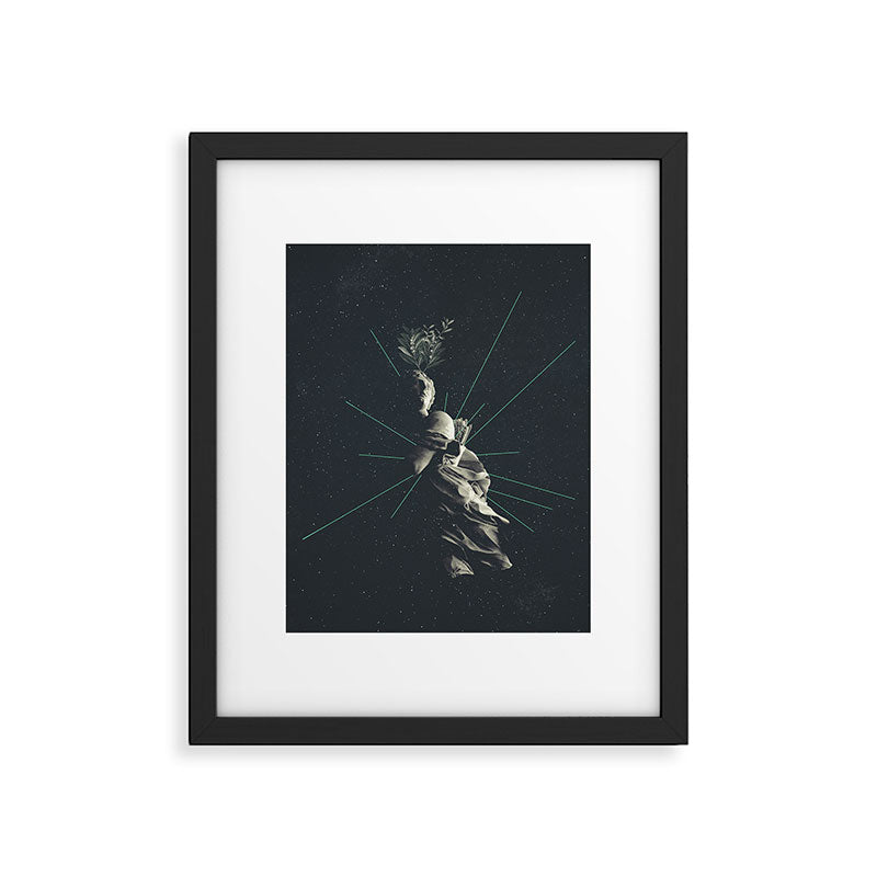 Marbled Dignity Framed Art Print Gallery Image 4
