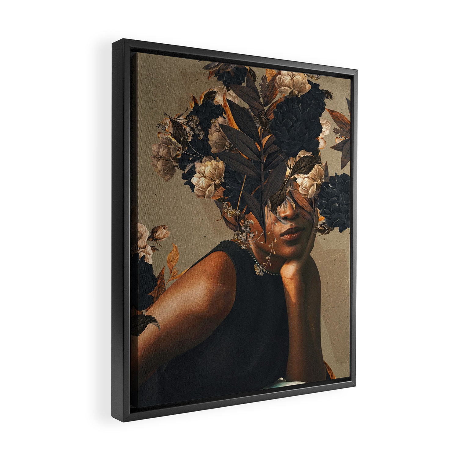 Melissonant Fall Framed Canvas Print Gallery Image 2