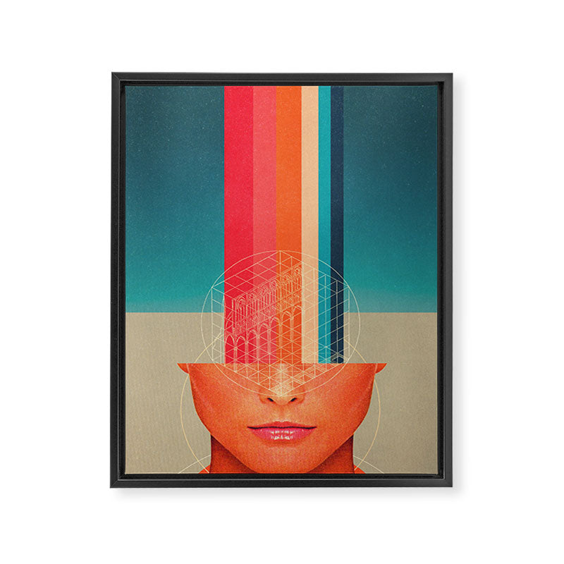 MindGeometry Framed Canvas Print Gallery Image 6