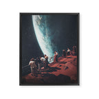 Missing the ones we Left Behind Framed Canvas Print Gallery Image 6