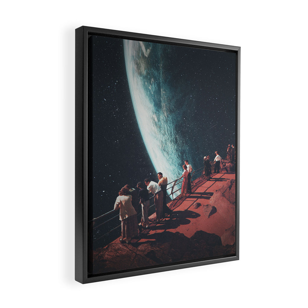 Missing the ones we Left Behind Framed Canvas Print Gallery Image 2