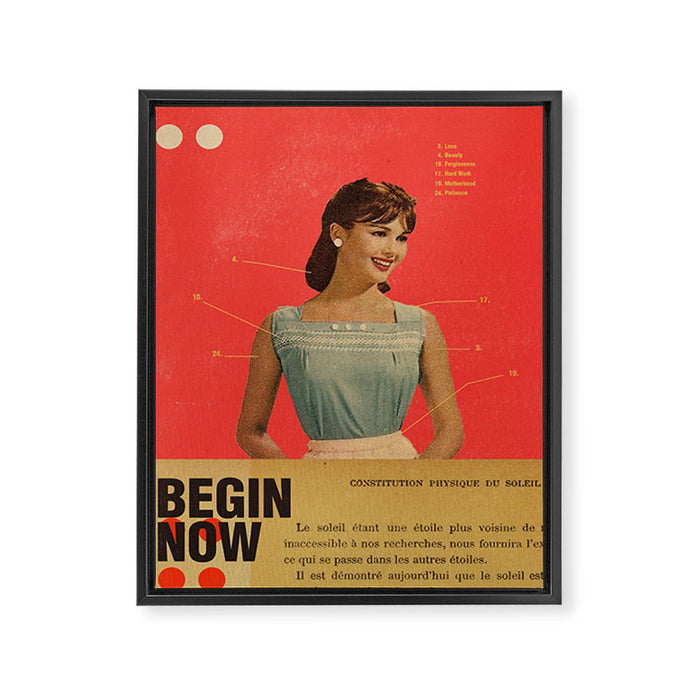 Motherhood Framed Canvas Print Gallery Image 1