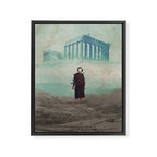 Mrs. Loneliness Framed Canvas Print Gallery Image 6