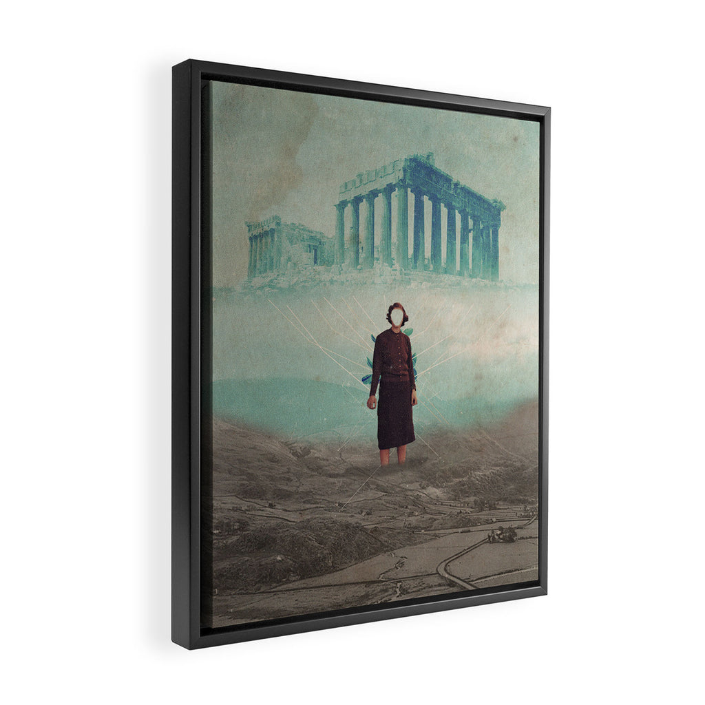 Mrs. Loneliness Framed Canvas Print Gallery Image 2