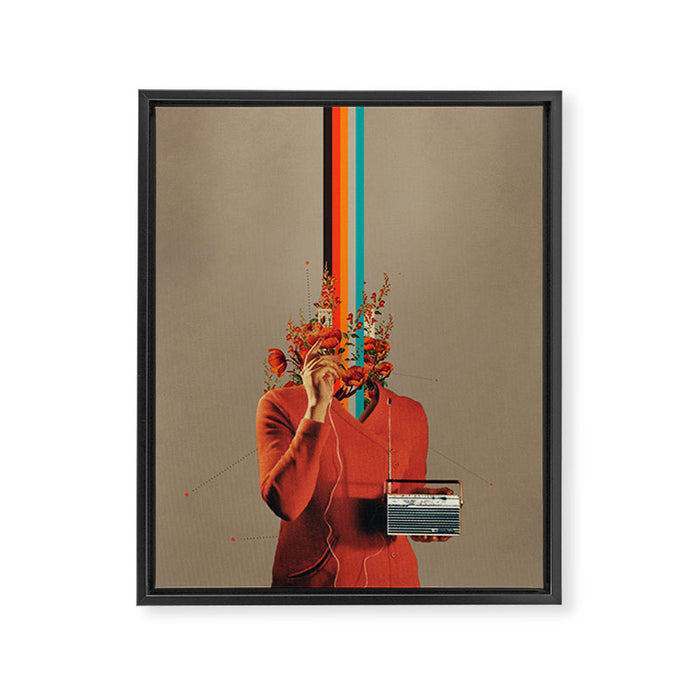Musicolor Framed Canvas Print Gallery Image 1