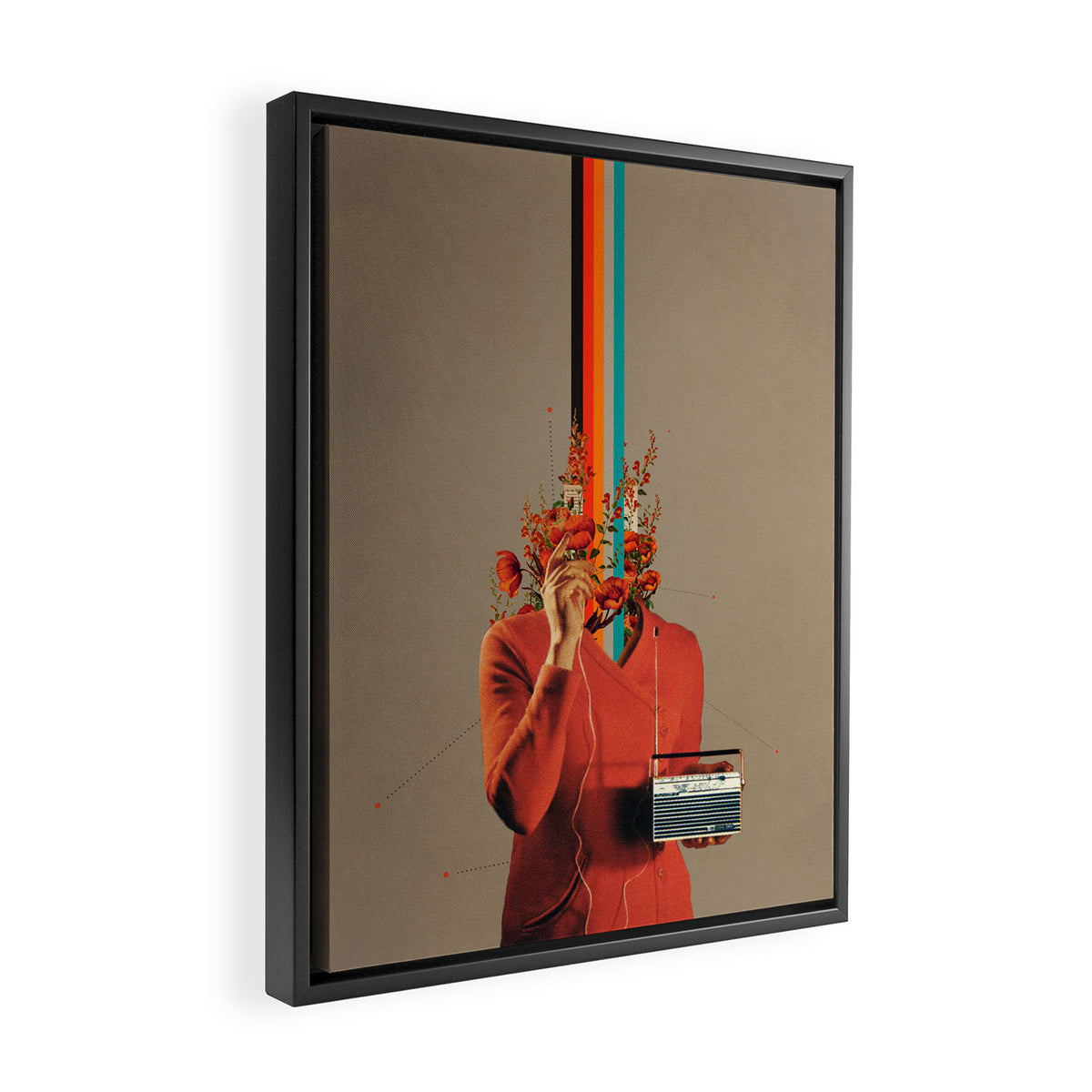 Musicolor Framed Canvas Print Gallery Image 2