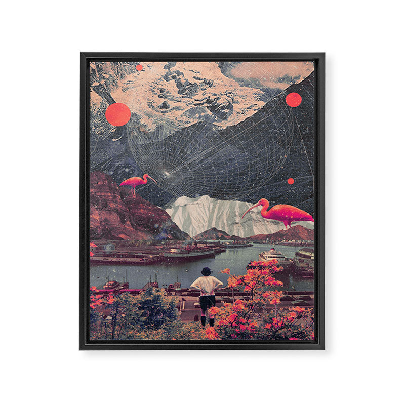 My Choices left me Alone Framed Canvas Print Gallery Image 3