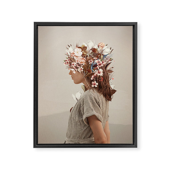 My Hidden inner Blues Framed Canvas Print Gallery Image 1
