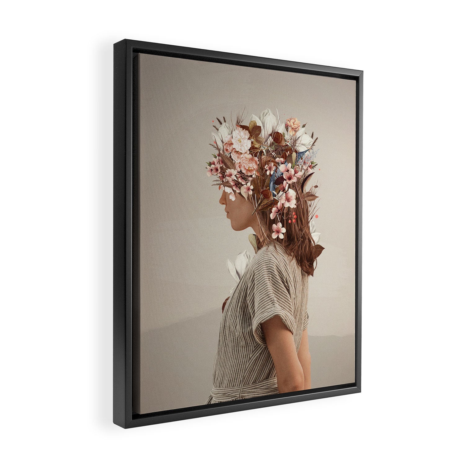My Hidden inner Blues Framed Canvas Print Gallery Image 2