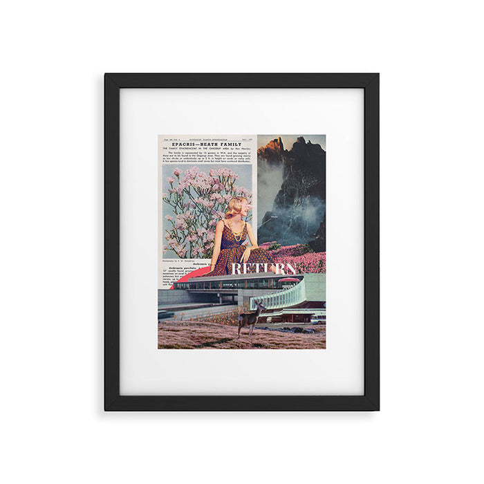My Love, Please Return Framed Art Print Gallery Image 1