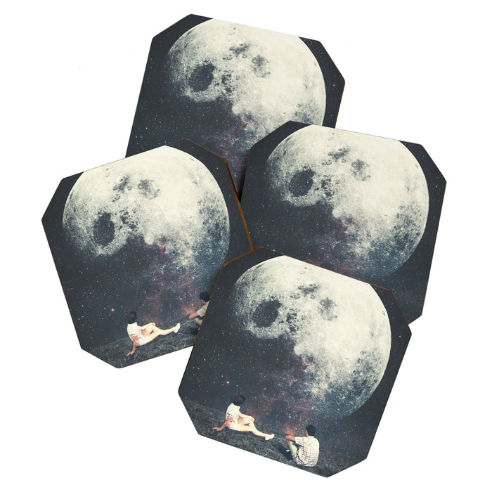 My Moon My Man My Love Coaster Gallery Image 1