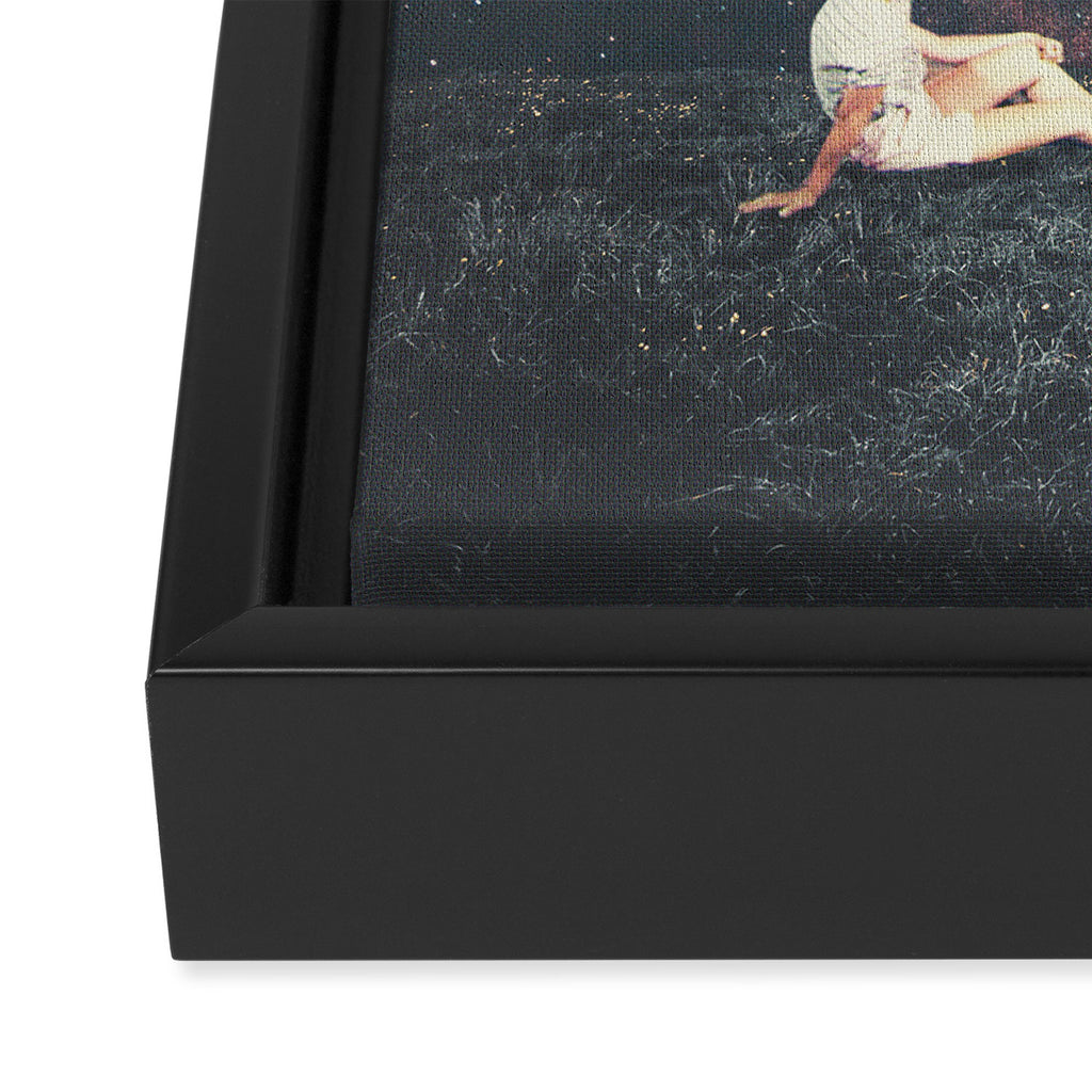 My Moon My Man My Love Framed Canvas Print Gallery Image 3