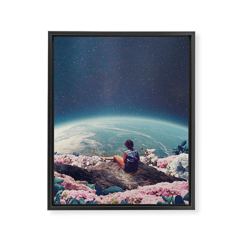 My World Blossomed when I Loved You Framed Canvas Print Gallery Image 6