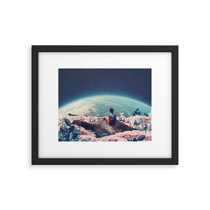 My World Blossomed when I Loved You Horizontal Framed Art Print Gallery Image 1
