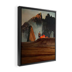 My Worlds Fall Apart Framed Canvas Print Gallery Image 2