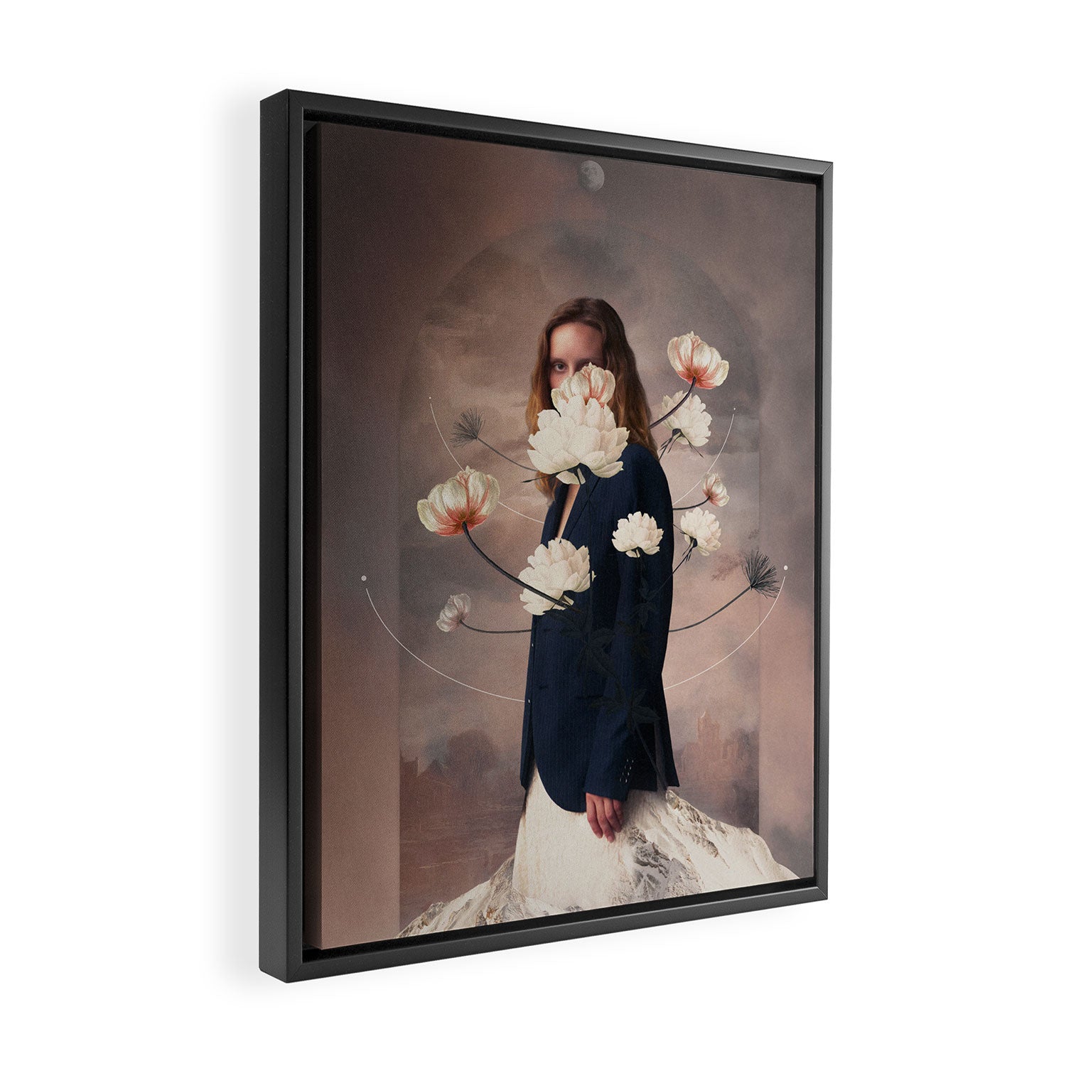Never in the Right Place Framed Canvas Print Gallery Image 2