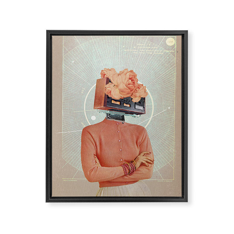 Not a Chance I'll Forget You Framed Canvas Print Gallery Image 6