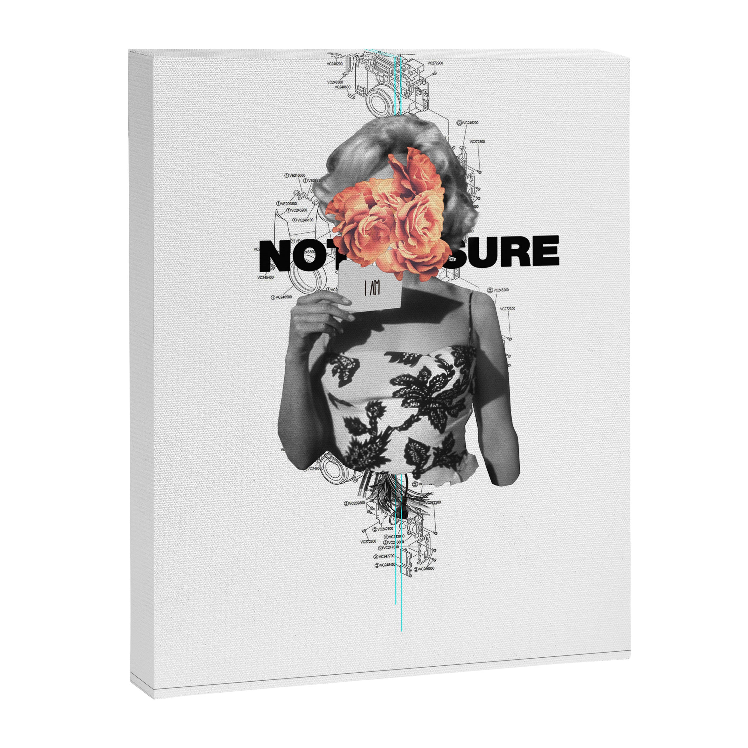 Not Sure About Anything Canvas Print Gallery Image 6