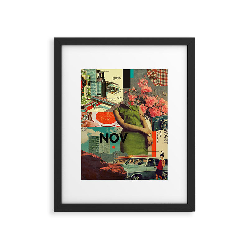 NOVember Framed Art Print Gallery Image 5