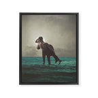 Now I am Alive Framed Canvas Print Gallery Image 6
