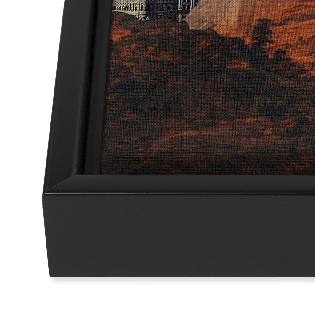 Observer Framed Canvas Print Gallery Image 3