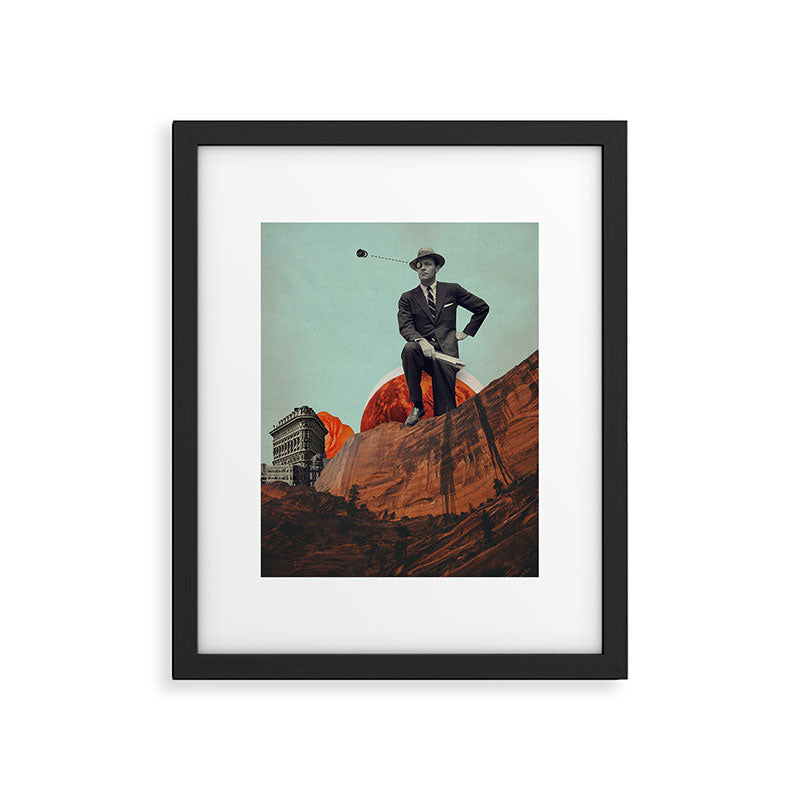 Observer Framed Art Print Gallery Image 6