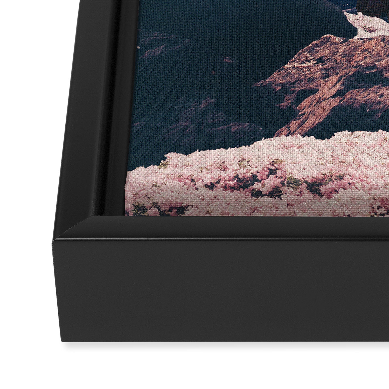 Often Mistaken for Absent Framed Canvas Print Gallery Image 3
